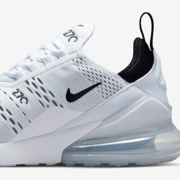 Nike Women's Nike Air Max 270 sz 8.5 shoes White Black Nike Athletic Shoes - Picture 9 of 9